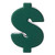 Money Sign Shaped Stress Reliever w/ Custom Logo