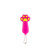 Hot Pink Blank - USB Rechargeable Paw Shaped Cat Laser Pointer Pet Toy
