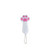 White Blank - USB Rechargeable Paw Shaped Cat Laser Pointer Pet Toy
