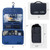 Water-resistant Multi Toiletry Polyester Hanging Cosmetic Bag Dry Wet Separation 9"x3 1/3"x7"