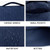 Water-resistant Multi Toiletry Polyester Hanging Cosmetic Bag Dry Wet Separation 9"x3 1/3"x7"