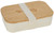 1033-93BGAngle-Right - Bamboo Fiber Lunch Box with Cutting Board Lid