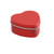 Red - Heart Shaped Tins