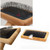 6" Wooden Pets Grooming Brush Massage Comb W/Steel Needle for Dogs/Cats Open Knot Teddy Hair