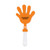 Orange/White Logo - Hand Clackers