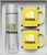 Silver/Yellow Logo - Hampton To Go Mug Gift Set