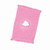 Aalea Pink Logo - Colored Fringed Fingertip Towel