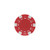 Red/White Blank - 11.5 g Professional Clay Poker Chips w/4 Color Process (VERSAprint™)