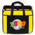 Neon Yellow/Black - close - 20 Cans Cooler / Trunk Organizer