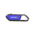 Carabiner USB Drive With Metal Rim And Capless Push/Retract USB