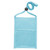 Light Blue Blank - Premium Double Window Pouch