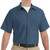 Dark Blue Blank - Red Kap® Men's Short Sleeve Industrial Work Shirt