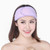 Purple - Headband For Men Women Yoga Running Fitness