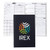 Black Logo - Calendar (5" x 8")