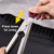 12 inch 304 Stainless Steel Food Tongs w/Silicone Locking Clip Barbeque Kitchen Tongs (Round Hole)