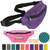 Waterproof Ribstop Waist Fanny Packs w/ 1 Zipper, 13"W x 6"H