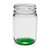 Green - 12 oz. Round Body Decorating Mason Jars
