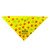 Large Full Color Sublimated Triangle Pet Bandana