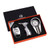 Stainless Steel Cigar Gift Set (Light, Ash, Tray, Cutter)