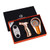 Stainless Steel Cigar Gift Set (Light, Ash, Tray, Cutter)