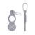 Gray - Water Bottle Clip