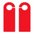 Pvc Custom Door Hanger