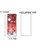 4Pcs Christmas Hanging Wall Decoration