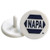 Quarter Sized White Golf Ball Marker w/1 Color Imprint (15/16")