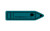 Teal Green Logo - Pencil Rubber Bookmark