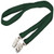 Dark Green - 3/4" USA Made Double Ended Dye-Sub Lanyard