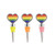 Zinc Wine Stopper Custom Rainbow Logo