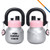 Silver/Pink - Tern Stainless Steel Water Bottle - 23 Oz.