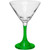 Green Blank - 9.25 Oz. Personal Martini Glass