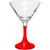 Red Blank - 9.25 Oz. Personal Martini Glass