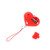 Carabiner Heart Safety Alarm Keychain With LED Light