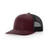 Burgundy Red-Black Blank - Richardson 112WF Fremont Trucker Hat