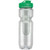Clear/Translucent Green - 26 Oz Translucent Jogger Bottle with Infuser