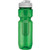 Translucent Green/Clear - 26 Oz Translucent Jogger Bottle with Infuser