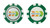Plastic Poker Chip (Removable Marker)
