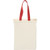 Cotton Canvas Grocery Bag with Colored Handles
