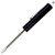 Black Blank - Jumbo Pocket Screwdriver - Fixed 1/8" Flat Tip Blade w/Magnet Top