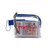 Blue - First Aid Kit in a Zippered Clear Nylon Bag