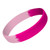Hot Pink/Light Pink Seg - Debossed Wristbands