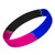 Green/Red/Yellow Seg - Debossed Wristbands