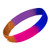 Red/White/Green Seg - Debossed Wristbands