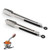 Stainless Steel Kitchen Cooking Tongs 9" and 12" Set of 2