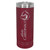 Burgundy Red Logo - Polar Camel 22 Oz. Skinny Tumbler w/Slider Lid