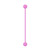 Rose red - Silicone Magnetic Cable Ties