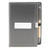 PVC Business Notepad w/ Paper Barrel Pen