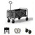 Collapsible Folding Utility Cart w/Beach Wheels